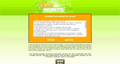 Desktop Screenshot of jeune-beurette.org