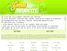 Tablet Screenshot of jeune-beurette.org